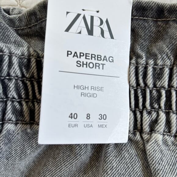 Zara Paperbag Shorts 8 - Picture 4 of 4